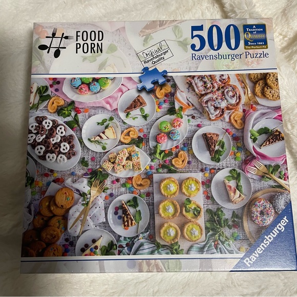 *SEALED*‎ Ravensburger 500 piece food Puzzle - Picture 4 of 5
